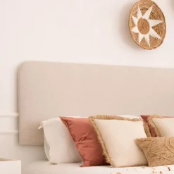 Banak Cabeceros De Cama Y Camas*Marti Beige