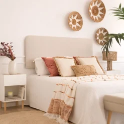 Banak Cabeceros De Cama Y Camas*Marti Beige