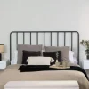 Banak Cabeceros De Madera*Mirta Gris Antracita