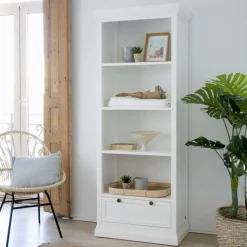 Banak Estanterías*Nantes Blanco Pincelado