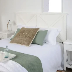 Banak Cabeceros De Madera*Niza Blanco