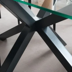 Banak Mesas De Cristal*Nurma Gris Antracita