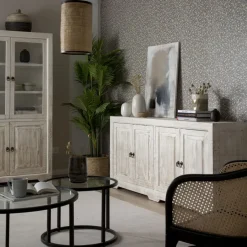 Banak Aparadores Y Vitrinas*Oblak Blanco Shabby