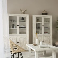 Banak Aparadores Y Vitrinas*Oblak Blanco Shabby
