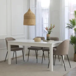 Banak Mesas De Comedor Y Salón*Odel Blanco