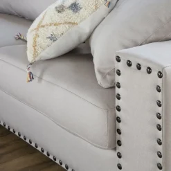 Banak Sofás Con Chaise Longue*Rabat Color Tejido Personalizable