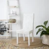 Banak Sillas Blancas*Round Blanco Envejecido