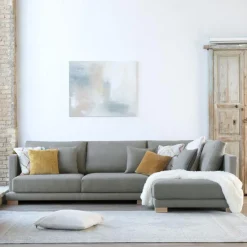 Banak Sofás Con Chaise Longue*Sibay Gris
