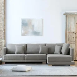 Banak Sofás Con Chaise Longue*Sibay Gris