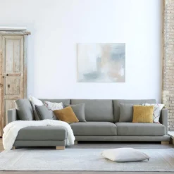 Banak Sofás Con Chaise Longue*Sibay Gris
