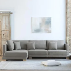 Banak Sofás Con Chaise Longue*Sibay Gris