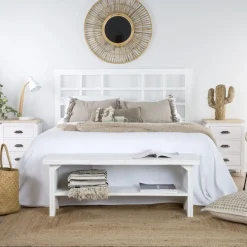 Banak Cabeceros De Madera*Tribeca Blanco