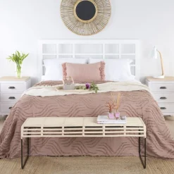 Banak Cabeceros De Madera*Tribeca Blanco