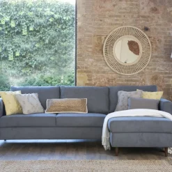 Banak Sofás Con Chaise Longue*Vinson Gris
