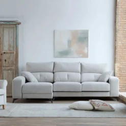 Banak Sofás Con Chaise Longue*Zent Beige